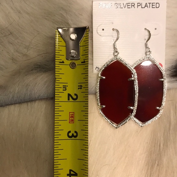 Silver plated earrings - Picture 4 of 6